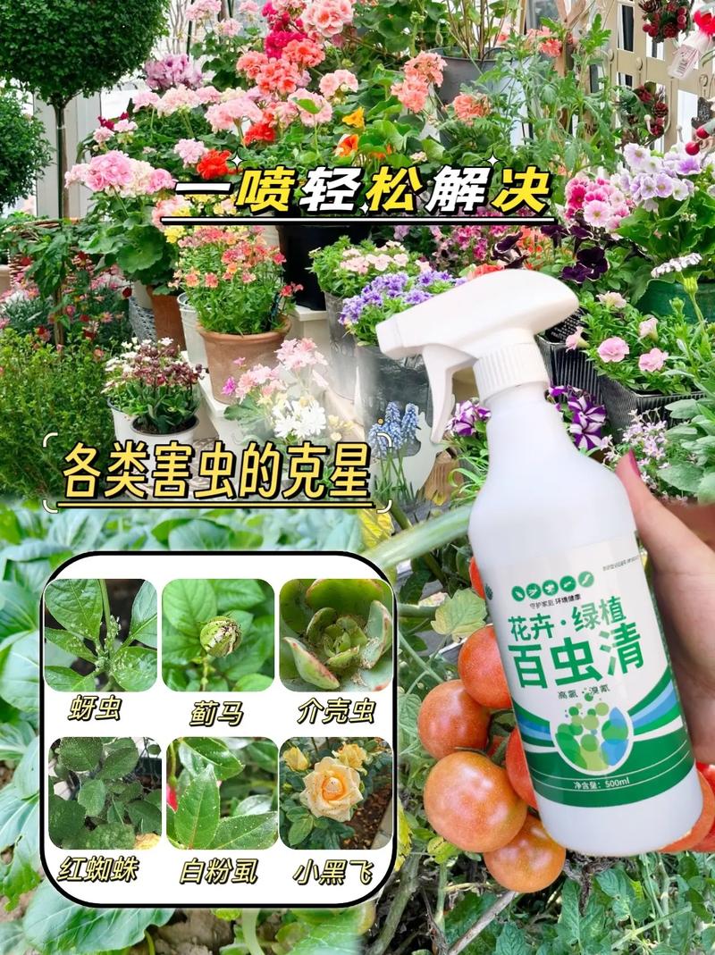 病虫害防治 家里有瓜果蔬菜花卉绿植的,用上这款百虫清实在是